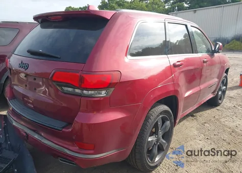 2015 Jeep Grand Cherokee High Altitude z USA, uszkodzony, nr VIN 1C4RJFCGXFC192342